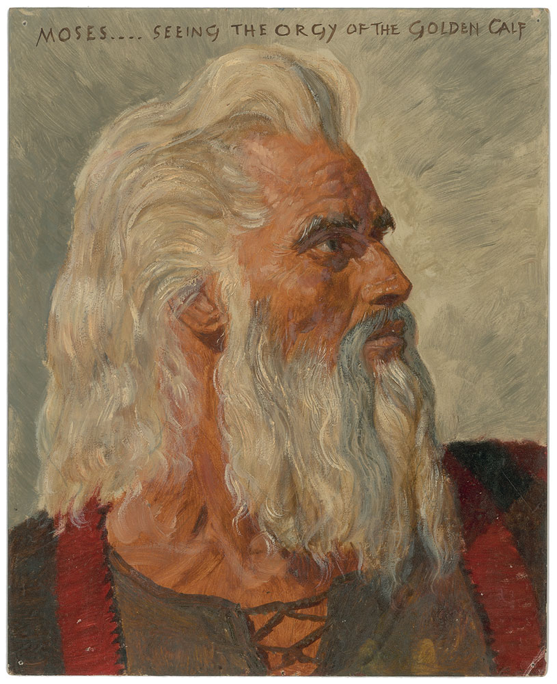 Illustration for article titled Amazing, never-seen images from the making of The Ten Commandments